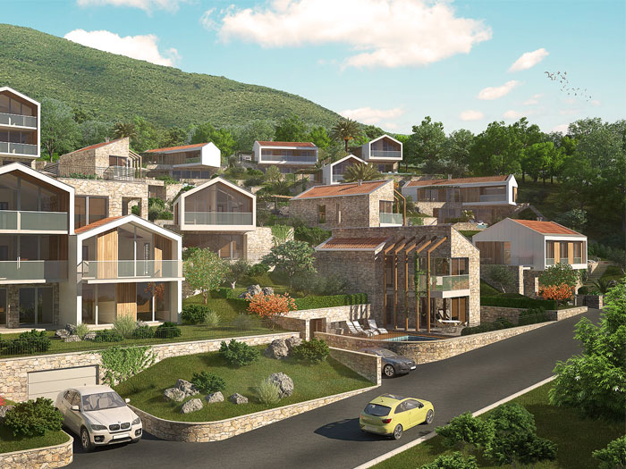 Marevita - investment project for sale in Lustica, Montenegro. Маревита - инвестиционный проект на Луштице, Черногория.